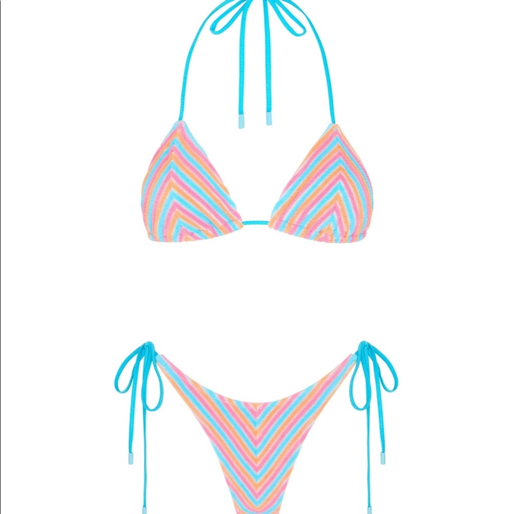 Triangl Vinca Sherbert stripe